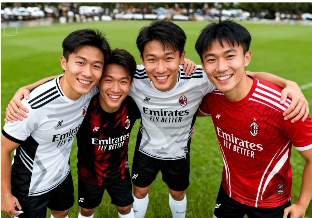 &aacute;o b&oacute;ng đ&aacute; ac milan